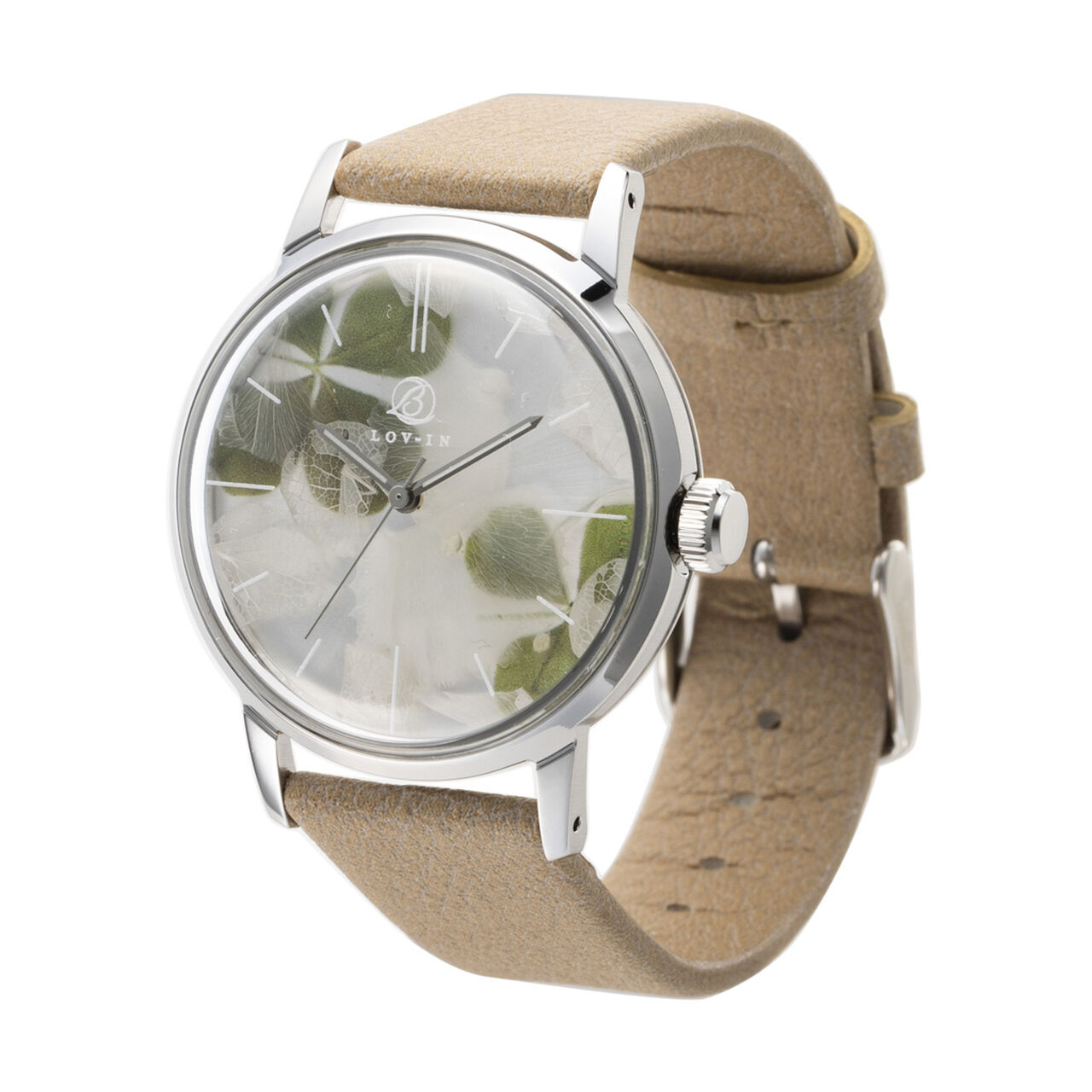 LOV-IN BOUQUET  Four-leaf Clover Watch,, large image number 1